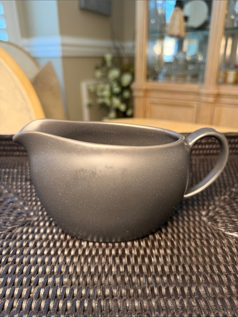 Noritake Colorwave Graphite Gravy Boat